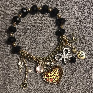 Betsy Johnson charm bracelet